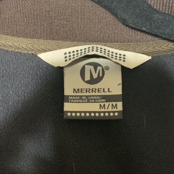 Merrell Zip Up Sweater Medium - Picture 3 of 3